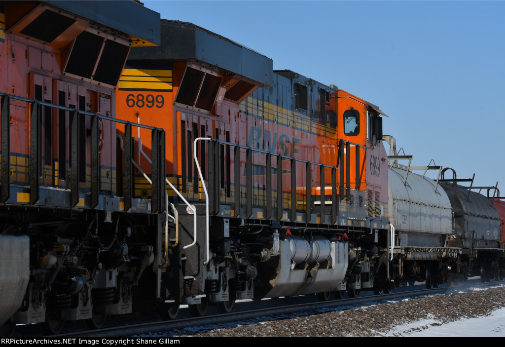 BNSF 6899 Roster shot.